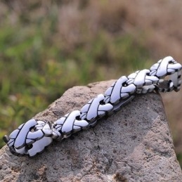 Pulseira Masculina De Titânio
