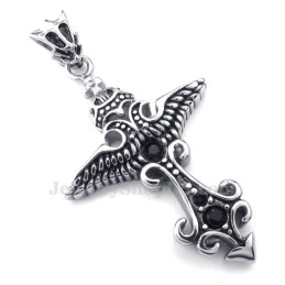 Colar Com Pingente De Caveira De Titânio (Corrente Grátis)