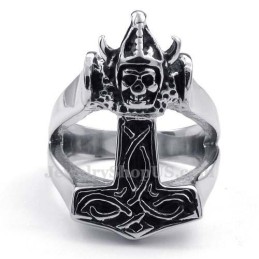 Anel De Titânio Do Martelo De Thor