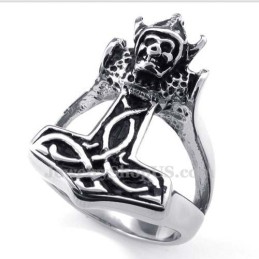 Anel De Titânio Do Martelo De Thor