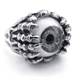 Anel De Titânio Preto Para Olhos