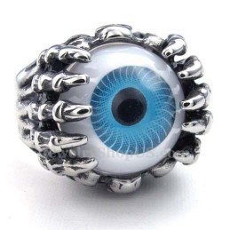 Anel De Titânio Azul Para Olhos
