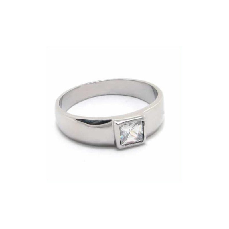 Anel De Corte Com Incrustações De Titânio De 6 Mm E Conjunto De Diamantes Anel De Corte Com Incrustações De Titânio De 6 Mm E Conjunto De Diamantes