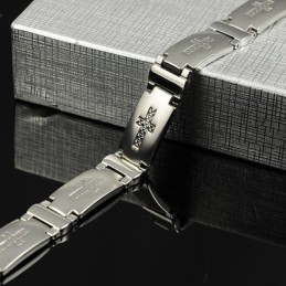 Pulseiras Masculinas De Titânio Com Cruz
