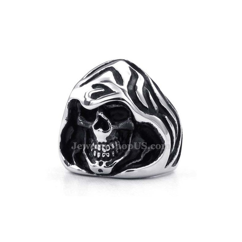 Anel De Mago Com Caveira De Titânio Anel De Mago Com Caveira De Titânio