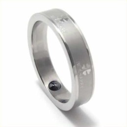 Anel De Titânio Trevo De Quatro Folhas De 5 Mm