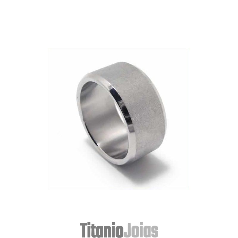 Anel De Titânio Escovado De 6 Mm Anel De Titânio Escovado De 6 Mm