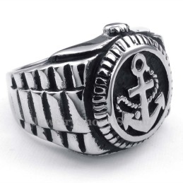 Anel De Relógio Titanium Anchors