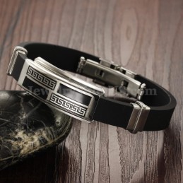 Pulseira De Titânio Masculina Da Moda C930