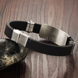 Pulseira De Titânio Masculina Da Moda C930