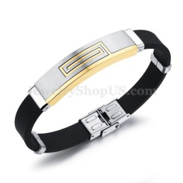 Pulseira Masculina De Titânio C998 Em Promoção