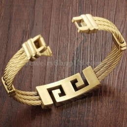 Pulseira Masculina Clássica De Titânio C760
