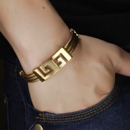 Pulseira Masculina Clássica De Titânio C760