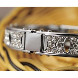 Pulseiras Masculinas De Titânio E Diamante