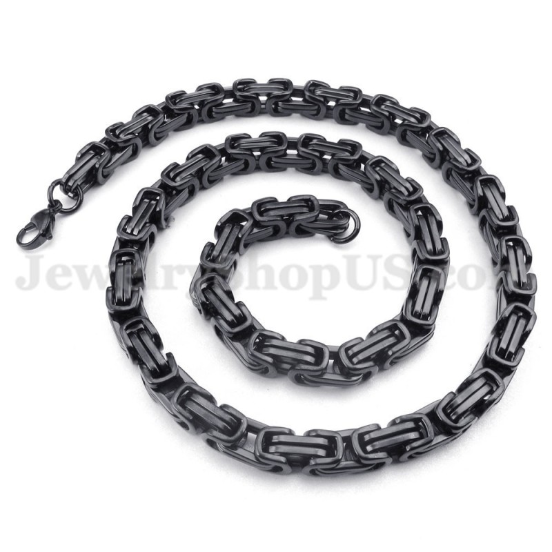 Novo Estilo De Corrente De Colar De Titânio Masculino Novo Estilo De Corrente De Colar De Titânio Masculino