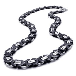 Colar De Titânio Preto