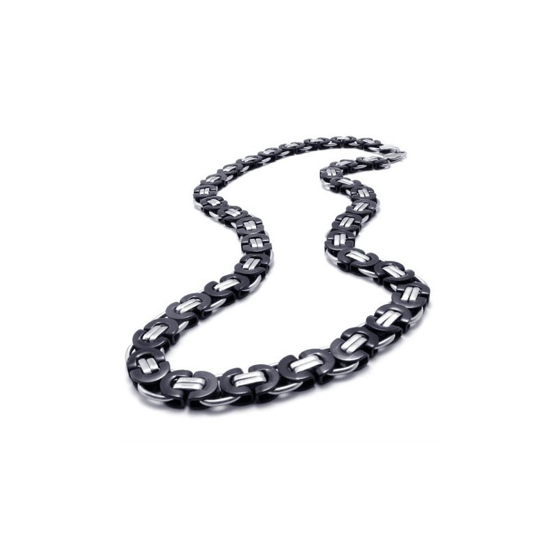 Colar De Titânio Preto Colar De Titânio Preto