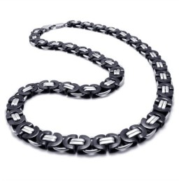 Colar De Titânio Preto