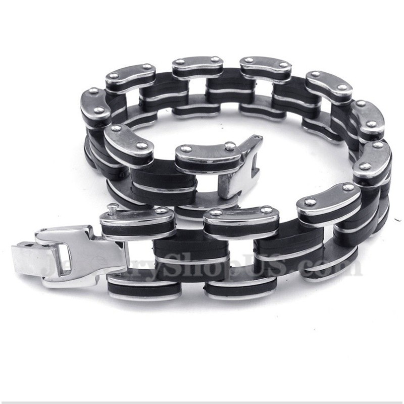 Pulseira De Borracha De Titânio Masculina Pulseira De Borracha De Titânio Masculina