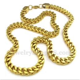 Colar De Ouro De Titânio Masculino