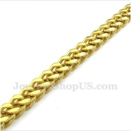Colar De Ouro De Titânio Masculino