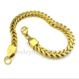 Pulseira Masculina De Titânio Preto