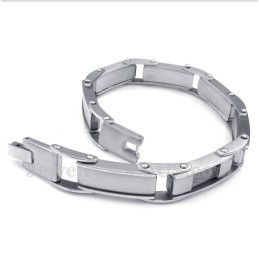 Pulseira De Cabo De Titânio Masculina