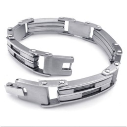 Pulseira De Cabo De Titânio Masculina