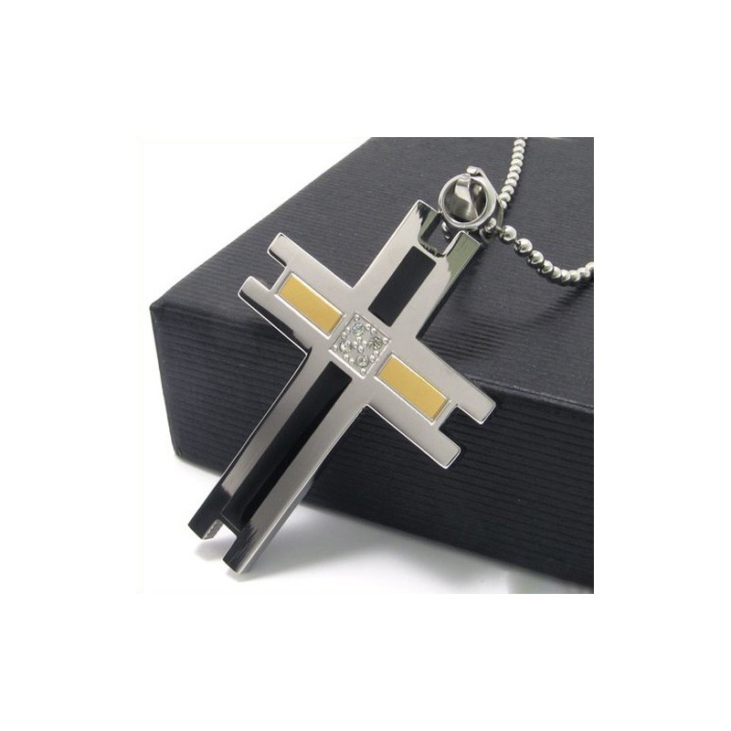 Pingente De Titânio Em Cruz De Novo Estilo Masculino Pingente De Titânio Em Cruz De Novo Estilo Masculino