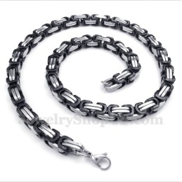 Colar Masculino De Titânio Preto