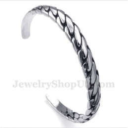 Pulseira Masculina De Titânio Fundido