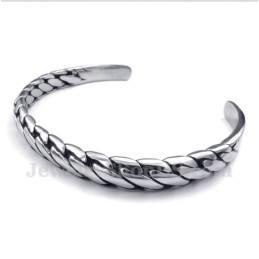 Pulseira Masculina De Titânio Fundido
