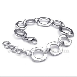 Pulseira Redonda De Titânio Masculina