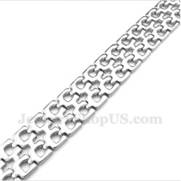 Pulseira De Titânio Masculina