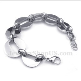 Pulseira De Titânio Masculina