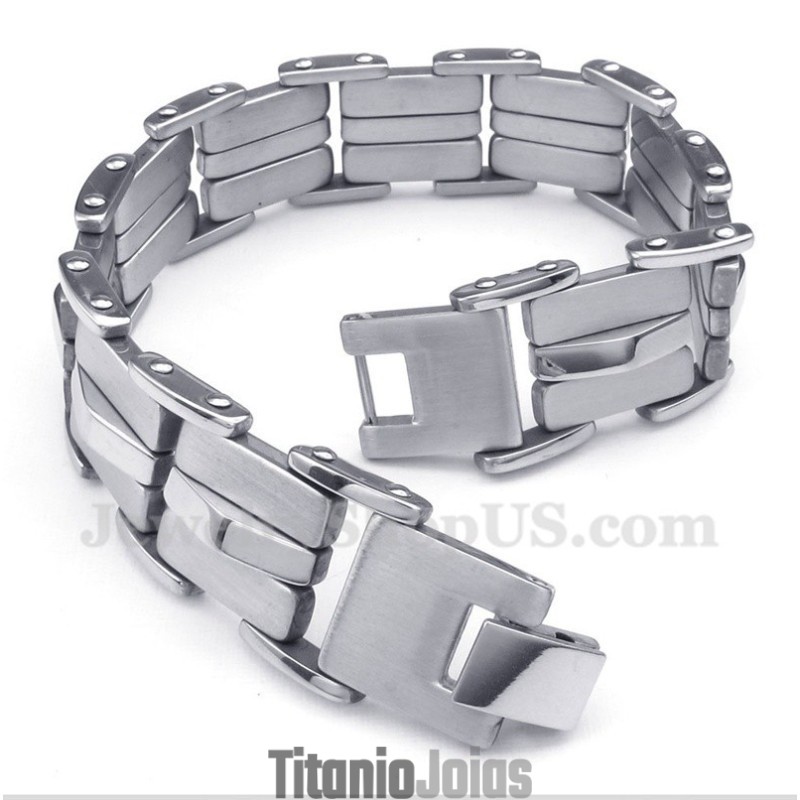 Pulseira De Titânio Masculina Pulseira De Titânio Masculina