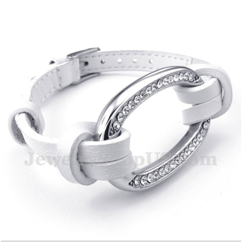 Pulseira Masculina De Couro De Titânio Pulseira Masculina De Couro De Titânio
