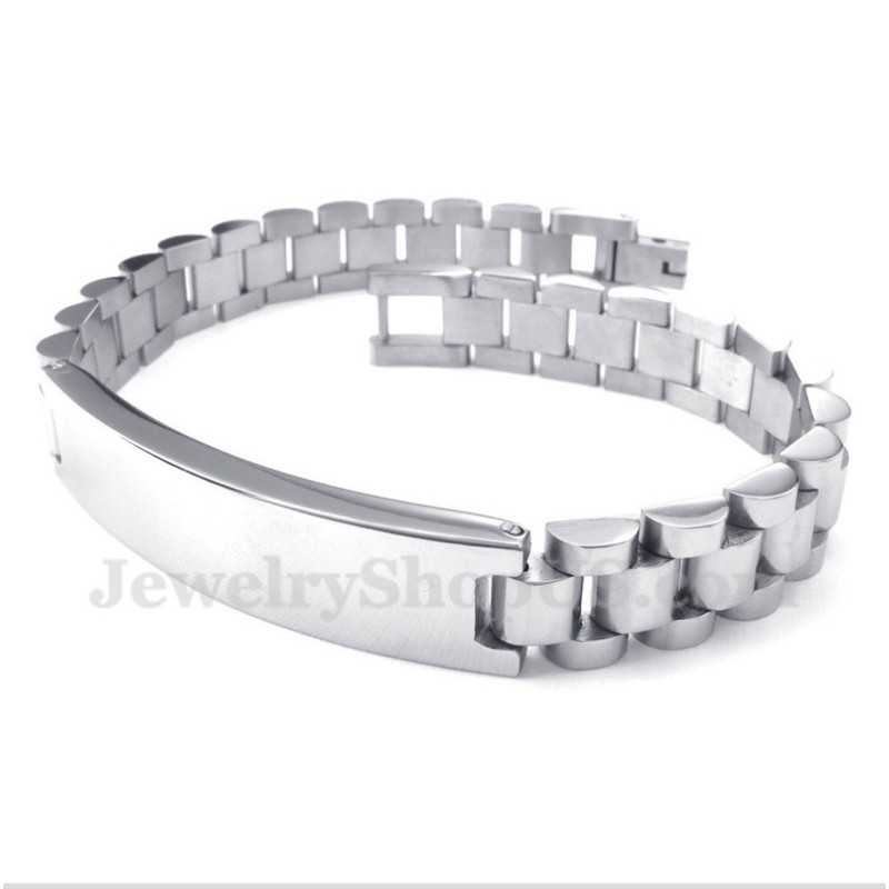 Pulseira Masculina De Titânio Com Cristal Pulseira Masculina De Titânio Com Cristal