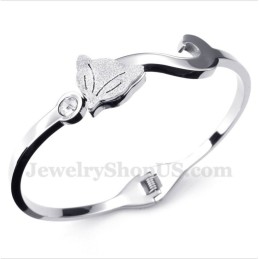 Pulseira Masculina Raposa De Titânio