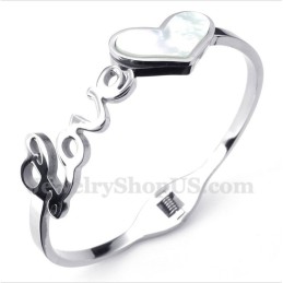 Pulseira Masculina De Titânio Love