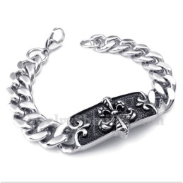 Pulseira Masculina De Titânio Fundido