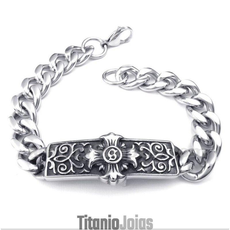 Pulseira Masculina De Titânio Fundido Pulseira Masculina De Titânio Fundido