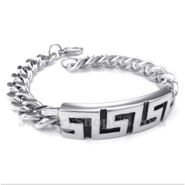 Pulseira Masculina De Titânio Fundido