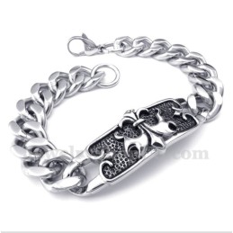 Pulseira Masculina De Titânio Fundido
