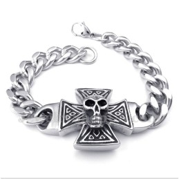 Pulseira Masculina De Titânio Fundido