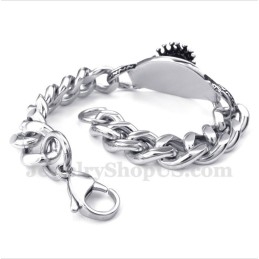 Pulseira Masculina De Titânio Fundido