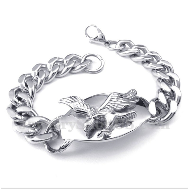 Pulseira Masculina De Titânio Fundido