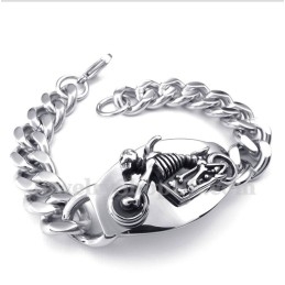 Pulseira Masculina De Titânio Fundido