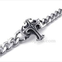 Pulseira Masculina De Titânio Fundido