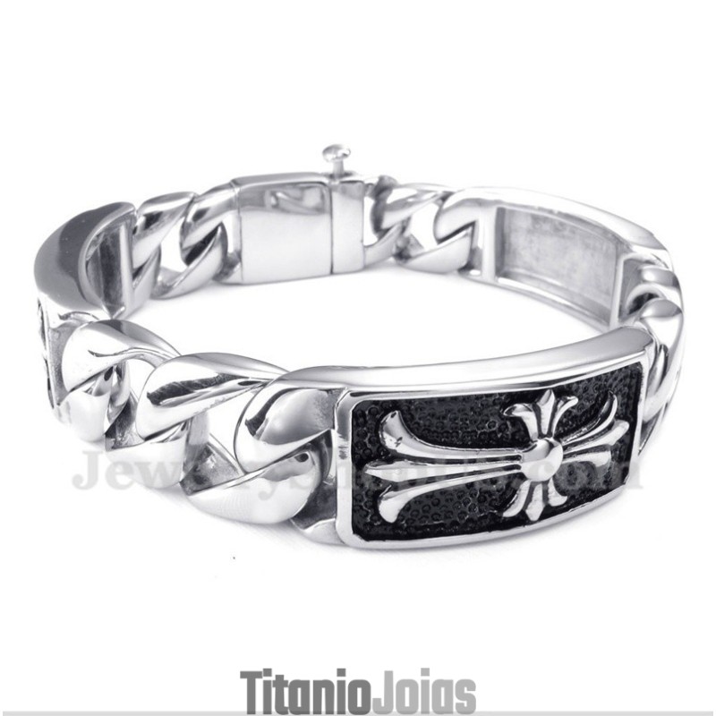 Pulseira Masculina De Titânio Fundido Pulseira Masculina De Titânio Fundido